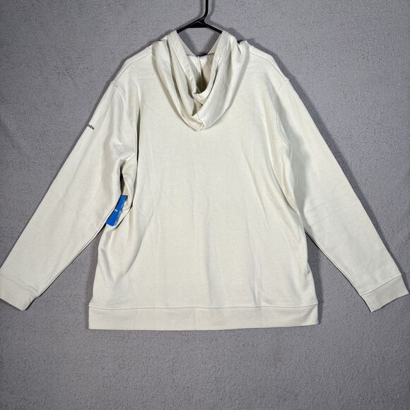 NWT Columbia Women’s Plus Size 2X Trek Graphic Hoodie MSRP $55 Cream Off White - Picture 9 of 12
